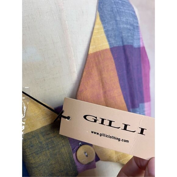 Plaid Dress Maxi Plus Size - Picture 4 of 5